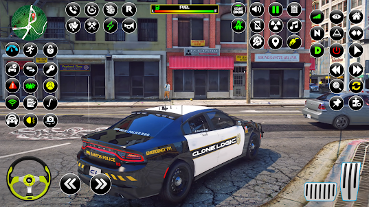 Highway Police Car Offroad 3D