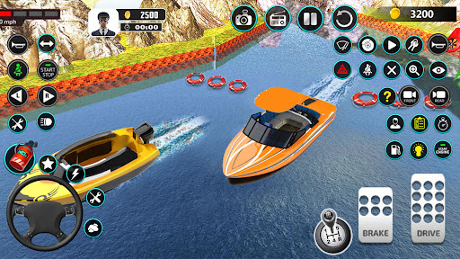 Crazy Boat Racing Boat games
