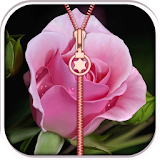 Pink Rose Zip Lock icon