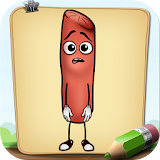 Draw Sausages Party icon
