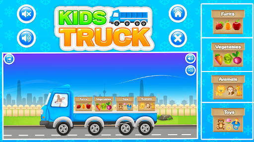 Android application Kids Truck: Learning Toys screenshort