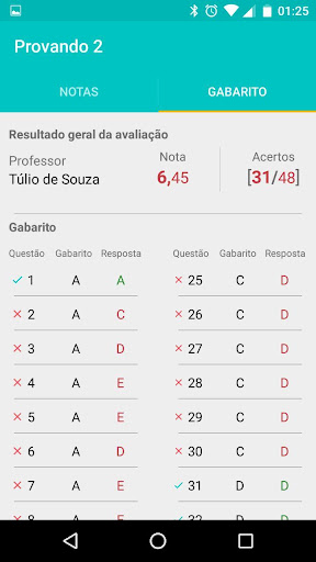 Minha Prova - Aluno Screen 3