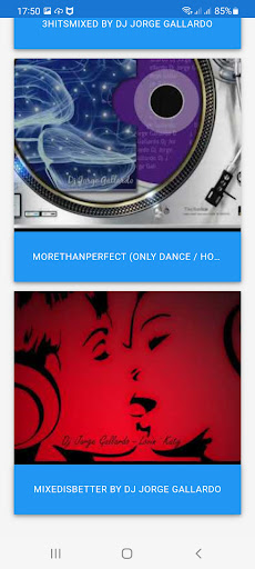 DJ Jorge Gallardo PLAYLISTS Screen 3