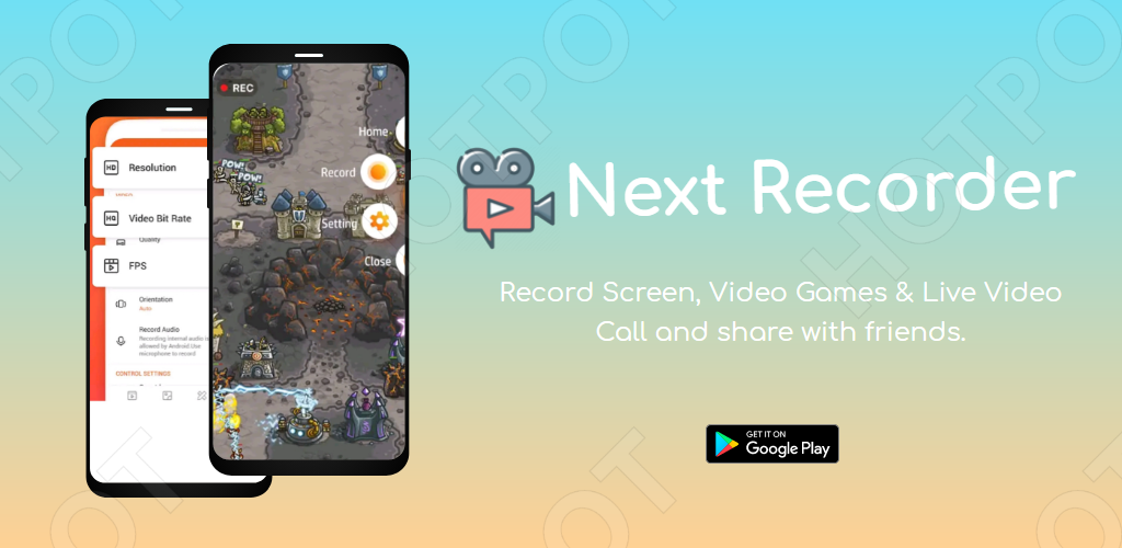 Download Next Recorder Screen, Video, Live Game Recorder Free For Android - Next  Recorder Screen, Video, Live Game Recorder Apk Download - Steprimo.Com