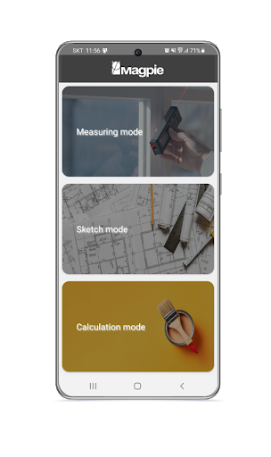 Android application VH-80 Measuring & Sketch screenshort