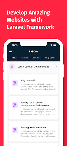 Screenshot of Learn PHP Offline Now - PHPDev