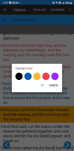 Offline english bible - kjv Screen 3