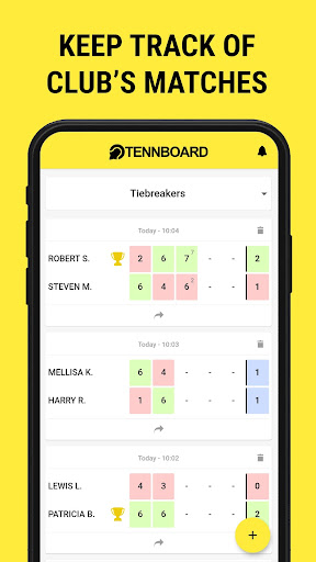 Tennboard - Keep Tennis Scores Screenshot 2 - AppWisp.com