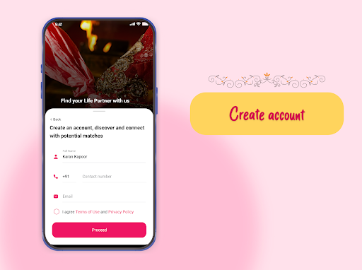 Android application Marriage Saga screenshort