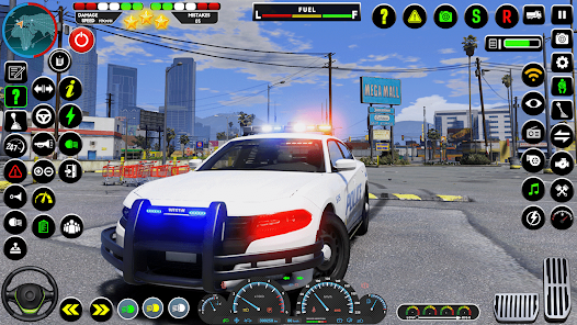 US Police Games Car Games 3D 4