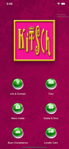 Android application Kitsch Firenze screenshort