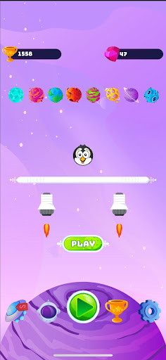 Android application Cosmo Jump screenshort