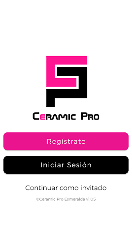 Android application Ceramic Pro Esmeralda screenshort