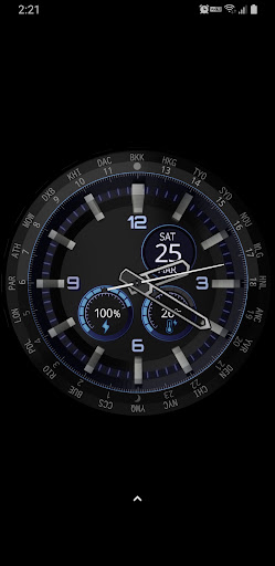Android application Watch Style Live Wallpaper screenshort
