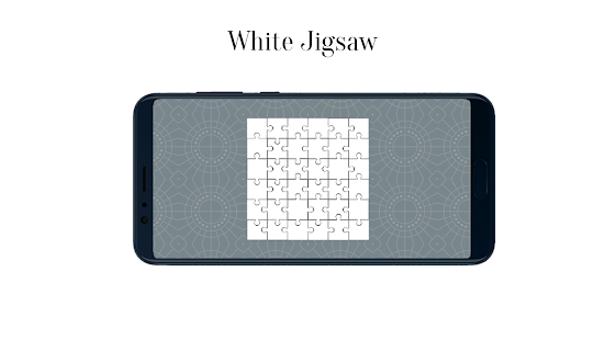 Zen Jigsaw - White Puzzle and Quotes