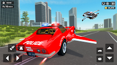 Real Police Flying Car Game 3Dのおすすめ画像4