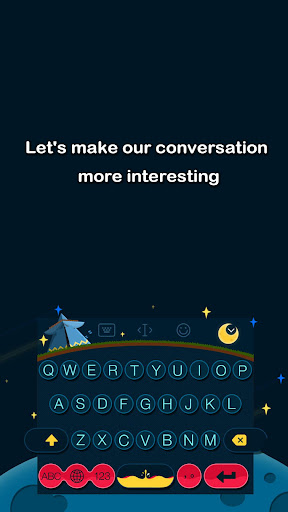 Touch Pal Cut Emoji Keyboard Screen 3