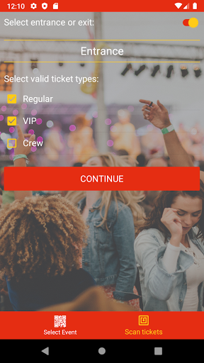 Orakel Ticket Scanner Screen 2