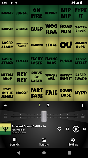 Drum&Bass Radio + DJ Effects Screen 3