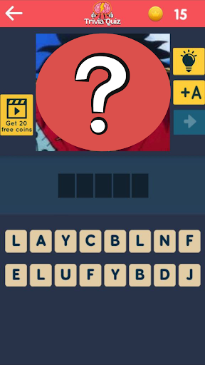 Guess Characters Screen 3