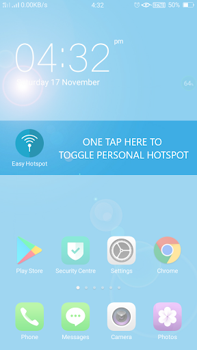 Aperçu de l'application