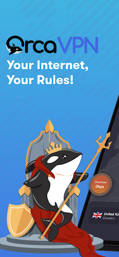 Android application Orca VPN screenshort