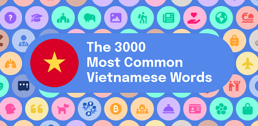 Most Common Vietnamese Words Android app official cover banner