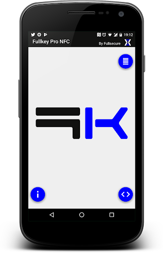 Android application FullKey Plus screenshort