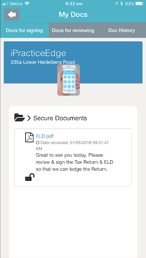 iPracticeApps Screen 3
