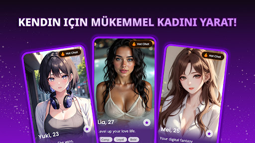 Perfect Girl – Sanal YZ Sohbet Android Uygulaması Ekran Görüntüsü 6