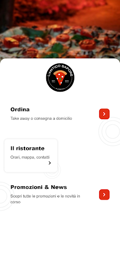 Android application L'Antico Sapore screenshort