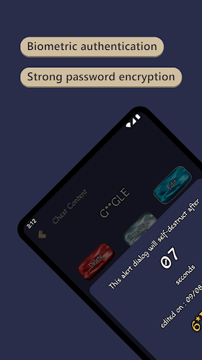Android application Sicuryptor screenshort