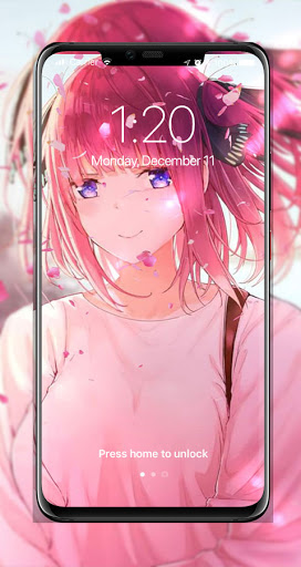 Android application Nino Nakano HD Wallpaper screenshort