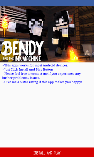 Maps Bendy Horror Game for Min - Screenshot 3