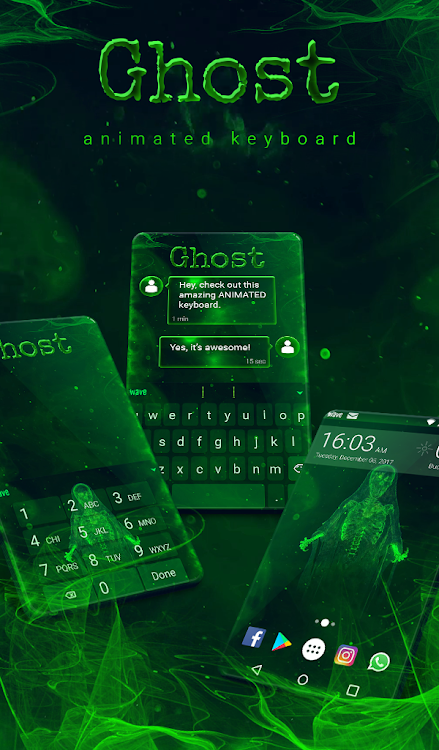 Ghost Keyboard & Wallpaper - 5.10.45 - (Android)
