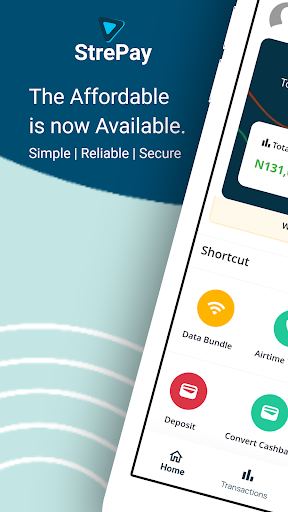 Android application StrePay screenshort