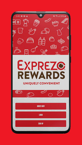 Android application Exprezo Rewards screenshort