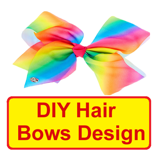 DIY Hair Bows Design logo