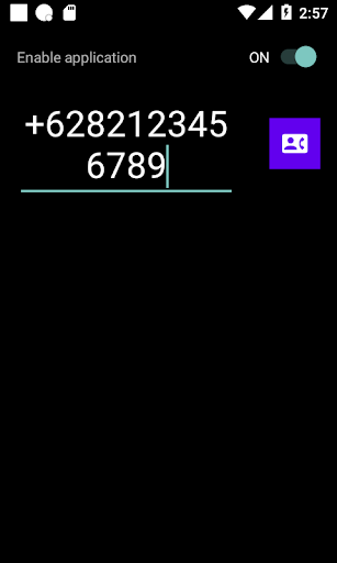 Android application SOS & PTT screenshort