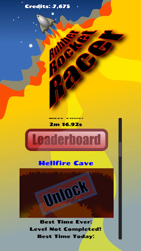Android application Rubber Rocket Racer screenshort