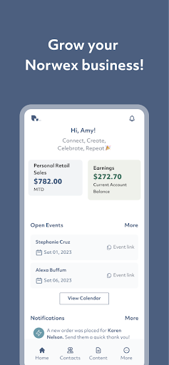 Screenshot of Nori: Norwex Consultant App