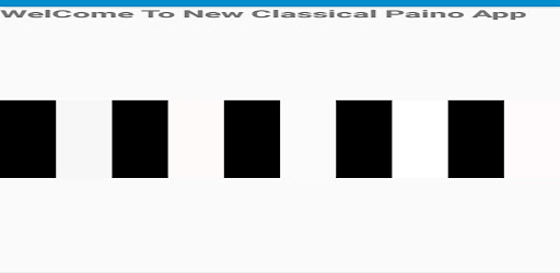 Android application Classical Paino screenshort