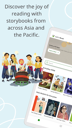 Screenshot of Let's Read - Digital Library