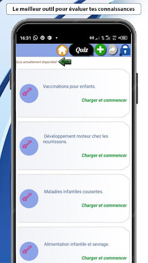 Quiz en Pédiatrie Screen 3