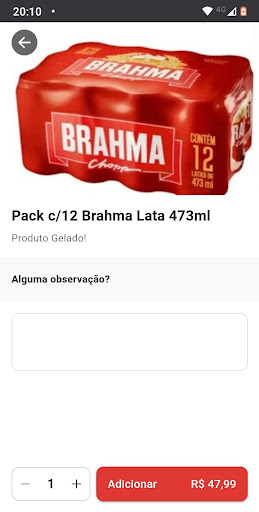 Drink Carioca Delivery Screen 3