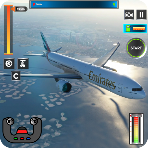 Jet-Flugsimulator 3D-Spiele