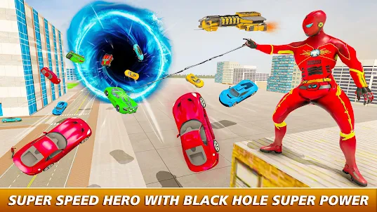 Cyber Rope Hero in Spider Game