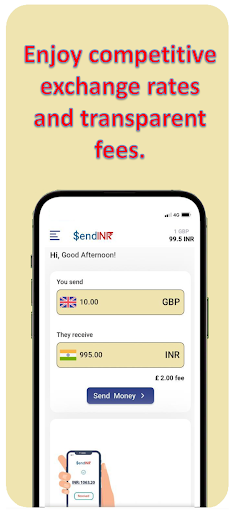 SendINR Screen 2
