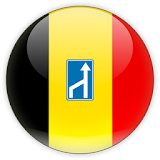 Road signs in Belgium icon