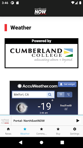 northeastNOW.com Screen 2